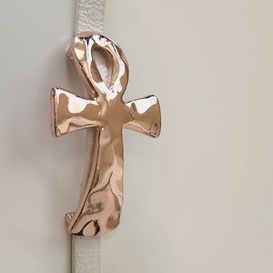 Rose Gold Ankh Bracelet